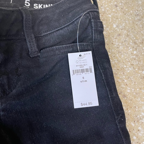 Gap Kids black Zipper Jeans - Picture 2 of 4